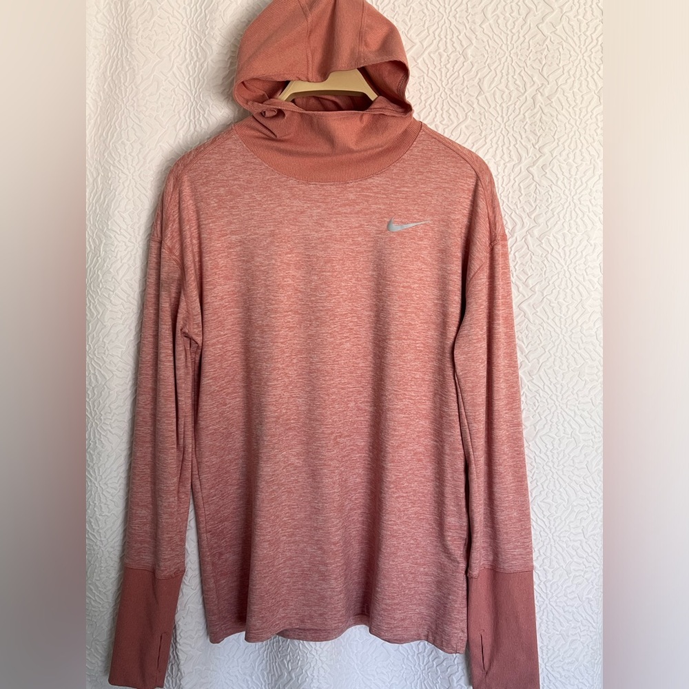 Nike Running Dri Fit Hooded long sleeve t-shirt